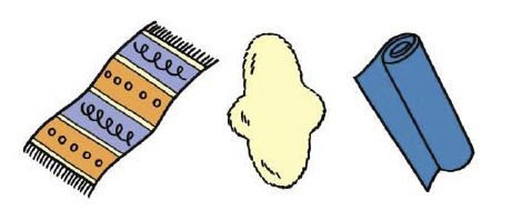 ヨガマットorシープスキン・ムートン