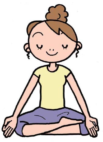 基本のポイント＝瞑想のポーズ